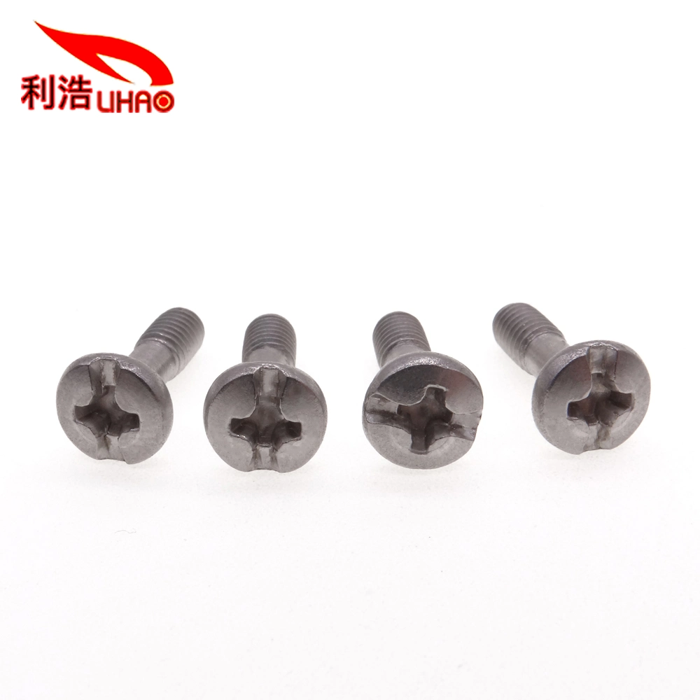 High Quality Pan Head Philips Cross Recess Half Thread Machine Locking Screw